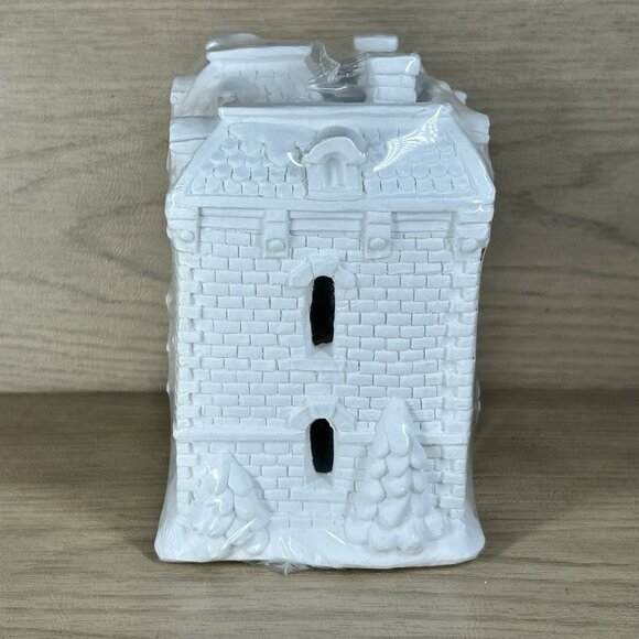 Creative Crafts Ready to Paint Hospital 97006 House Vintage NEW/Sealed - Picture 3 of 12